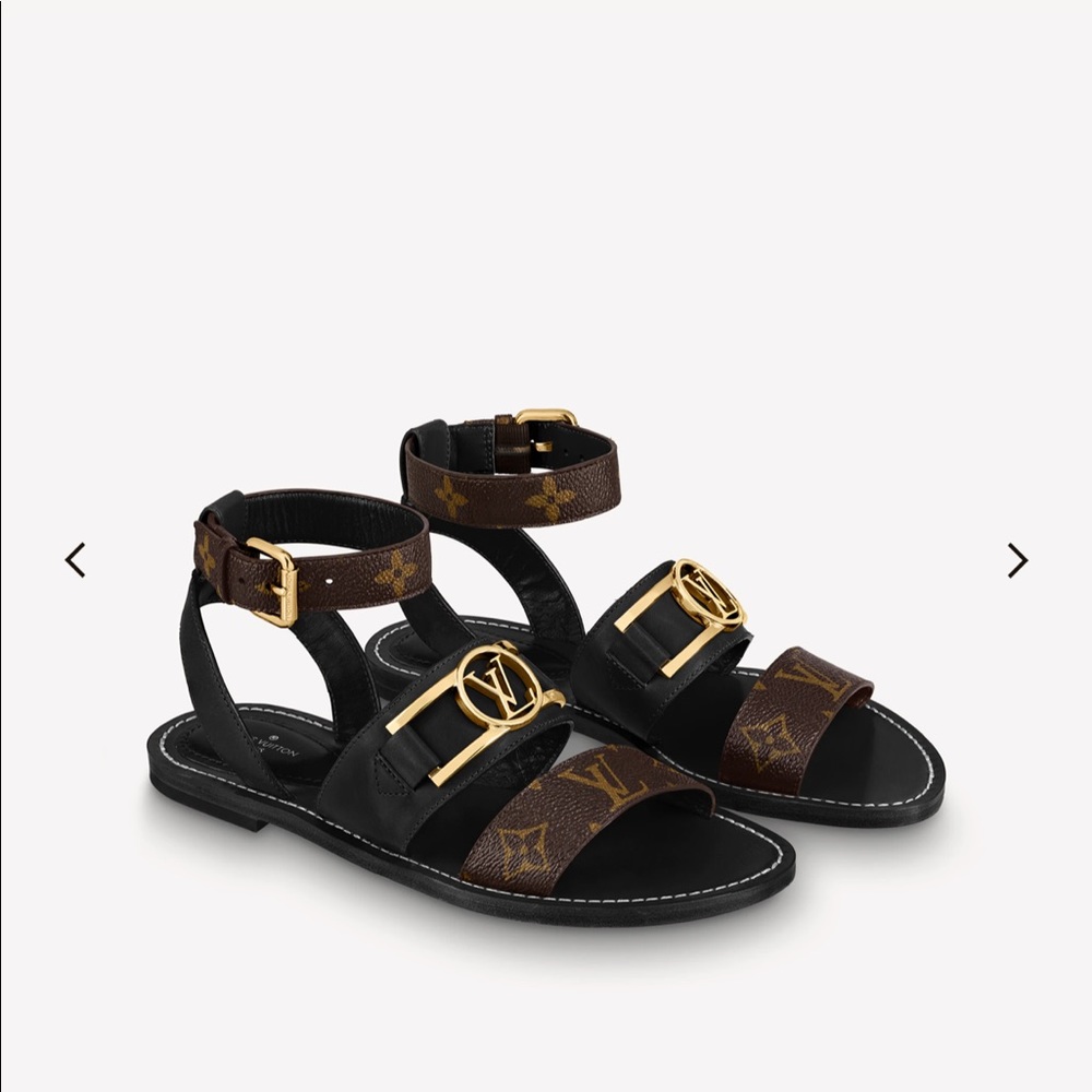 Louis Vuitton “ACADEMY FLAT SANDAL”